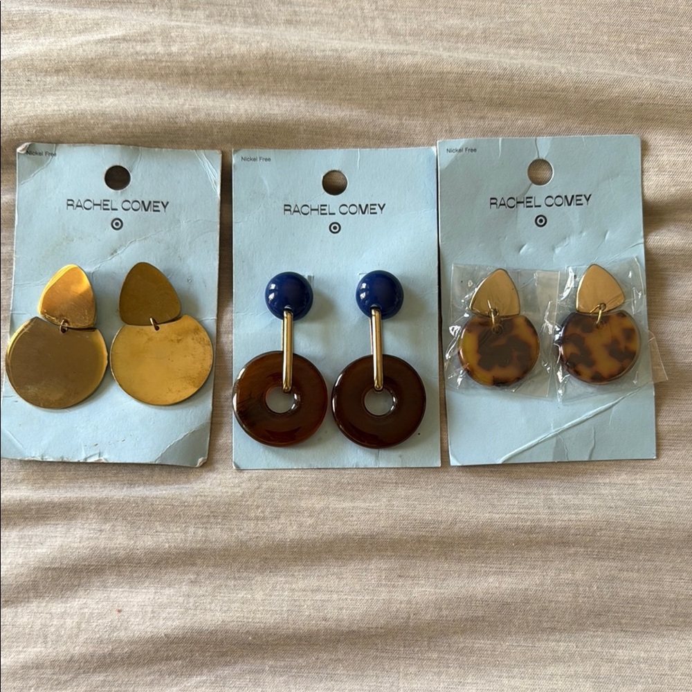 Rachel Comey earrings Bundle. Limited edition, sold out earrings.